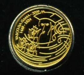 1/4 Euro Portugal 2009 Vasco da Gama Gold - Bild vergr��ern 
