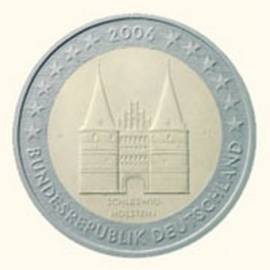 2 Euro Deutschland 2006 Holstentor - A - - Bild vergr��ern 