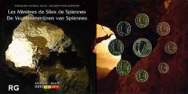 Belgien Kursm�nzsatz 2011 - Feuersteine von Spiennes - stgl. - Bild vergr��ern 