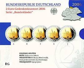 2 Euro Deutschland 2006 Holstentor - Blister PP - - Bild vergr��ern 
