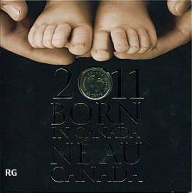 Kanada Uncirculated Set -Babysatz- 2011 - Bild vergr��ern 