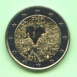 2 Euro Finnland 2008 60 Jahre Menschenrechte - Bild vergr��ern 