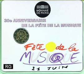 2 � Frankreich 2011 - Fete de la Musique - stgl. im Blister - Bild vergr��ern 