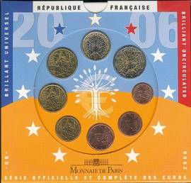 Frankreich KMS 2006 stgl. - Bild vergr��ern 
