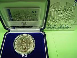 Italien 5 � 2010 - 100 Jahre Confindustria - stgl. - Bild vergr��ern 