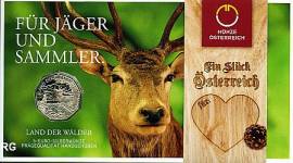 5 Euro  �sterreich 2011 - Land der W�lder - im Blister - Bild vergr��ern 