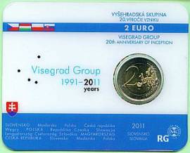 2 � Slowakei 2011 - Visegrad  - stgl. Coincard - Bild vergr��ern 