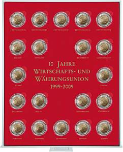 Lindner M�nzbox f�r 2-Euro-WWU (Kapseln inklusive!) - Produktbild 