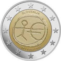 2 � Slowenien 2009 - Wirtschafts- und W�hrungsunion - - Produktbild 