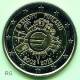 2 Euro Finnland 2012 - 10 Jahre Euro Bargeld - bfr -
