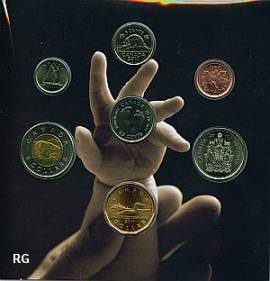 Kanada Uncirculated Set -Babysatz- 2011 - Bild vergr��ern 