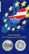 5 Euro �sterreich 2006 EU-Pr�sidentschaft  im Blister