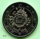 2 � Irland 2012 - 10 Jahre Euro Bargeld -