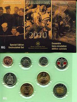 Kanada Special Edition Uncirculated Set 2010