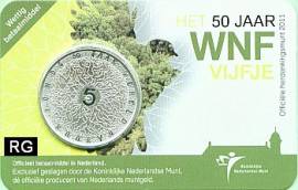 5 � Niederlande 2011 - 50 Jahre WWF - bfr. (Coincard)