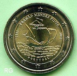 2 � Portugal 2011 - 500. Geb. Fernando Mendes Pinto -