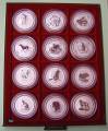 Komplette Serie Lunar I !!! 2 $ Australien 1999 - 2007 (2010) 2 oz