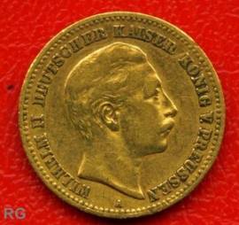 (Mi16) 10 Mark Preu�en 1890 A ss - Bild vergr��ern 