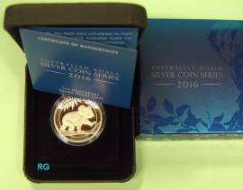 1 $ Australien Koala 2016 High Relief - Bild vergrößern