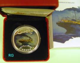 Kanada 20 $ 2014 - Verlorene Schiffe: Empress of Ireland - Proof (farbig) - Bild vergrößern