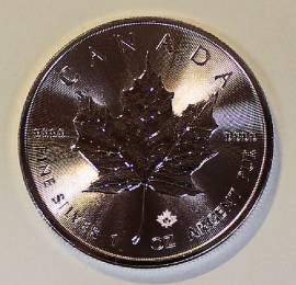Kanada 5 $ Maple Leaf 2019 bfr. - Bild vergr��ern 