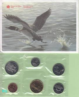 Kanada Uncirculated Coin Set 1994 - Bild vergr��ern 