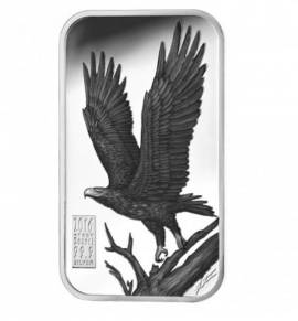 Cook Islands 1 $ 2016 - Spitzenraubtiere: Keilschwanzadler (1) Barren PP - Bild vergr��ern 