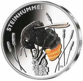 Deutschland 5 Euro Steinhummel 2024 (9/9) bfr. - Bild vergr��ern 
