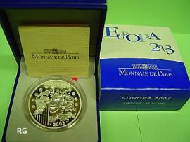 Frankreich 1 1/2  2003 - Europa Serie 2003: 1. Jahrestag des Euro - PP - Bild vergrern 