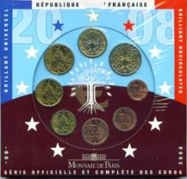 Frankreich KMS 2008 stgl. - Bild vergr��ern 