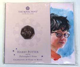 Gro�britannien 50 Pence 2022 - Harry Potter 25 Jahre Magie - (cu/ni BU) - Bild vergr��ern 