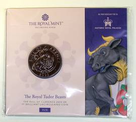 Gro�britannien 5 � 2023 - Tudor Beasts (4): Black Bull of Clarence - (cu/ni BU) - Bild vergr��ern 