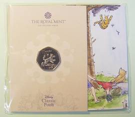 Gro�britannien 50 Pence 2021 - Winnie Pooh: Tigger - (cu/ni BU) - Bild vergr��ern 
