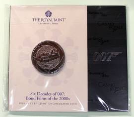Gro�britannien 5 � 2024 - James Bond 007: Die Filme der 2000er Jahre - (cu/ni BU) im Blister - Bild vergr��ern 