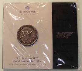 Gro�britannien 5 � 2024 - James Bond 007: Die Filme der 1980er Jahre - (cu/ni BU) im Blister - Bild vergr��ern 