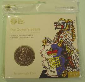 Gro�britannien 5 � 2020 - Queens Beasts: Yale of Beaufort - (cu/ni BU) - Bild vergr��ern 
