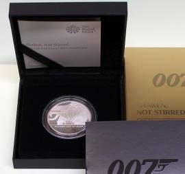 Gro�britannien 2 � 2020 - James Bond Shaken not ... 1 oz (3/3) - (PP) - Bild vergr��ern 