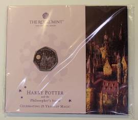 Gro�britannien 50 Pence 2023 - Harry Potter Hogwarts Castle - (cu/ni BU) - Bild vergr��ern 