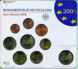 Deutschland KMS 2008 - stgl. - J - (2 � Hamburger Michel) - Bild vergr��ern 