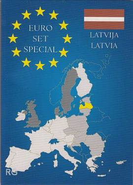 Lettland KMS 2014 - Erster Satz in Euro! - bfr. (im Sammelfolder) - - Bild vergr��ern 