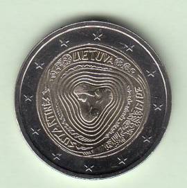 2 € Litauen 2019 - Sutarines Litauische Volkslieder - bfr. - Bild vergrößern