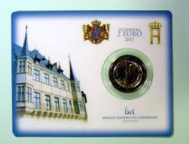 2 Euro Luxemburg 2017 Guillaume III. (Blister) - Bild vergrößern