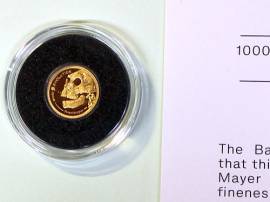 Mongolei 1000 Tögrög 2021 - Evolution Paranthropus - Gold PP - Bild vergrößern