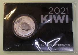 Neuseeland 1 Dollar Kiwi 2021 stgl. - (Blister) - Bild vergr��ern 