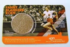 5 € Niederlande 2018 - Fanny Blankers-Koen - (Coincard num.) - Bild vergrößern