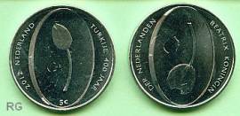 5 € Niederlande 2012 - Tulpe / 400 Jahre diplomatische Beziehung zur Türkei - bfr. - Bild vergrößern
