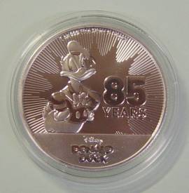 Niue Islands 2 $ Disney: 85 Jahre Donald Duck 2019 BU - Bild vergrößern