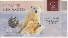 5 Euro  sterreich 2014 - Abenteuer Arktis - im Blister - Bild vergrern 