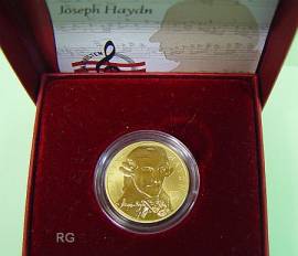 �sterreich 50 � Gro�e Komponisten - Joseph Haydn - 2004 - Bild vergr��ern 