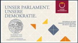 5 Euro Österreich 2022 - Demokratie - im Blister - Bild vergrößern